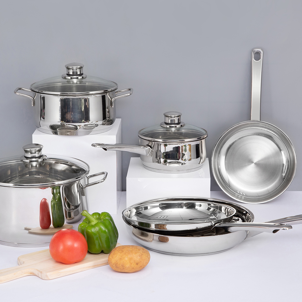 Set di pentole in acciaio inossidabile JY-ZX-set