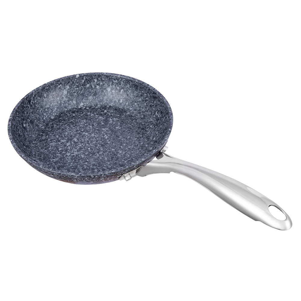 Padella in alluminio antiaderente rivestita in granito da 28 * 5,3 cm senza coperchio JY-HGYG-2-2853